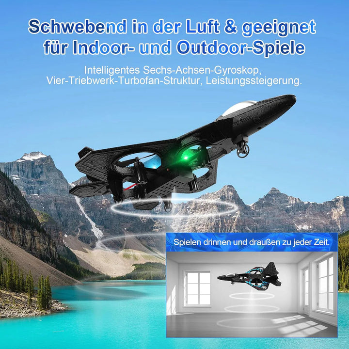 LO712 طائرة ألعاب بأضواء LED للطيران الليلي
