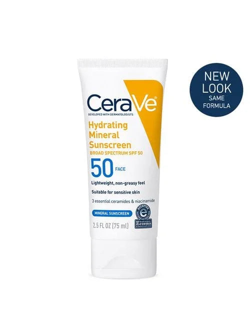 لوشن واقي شمس معدني مرطّب للوجه + SPF 50